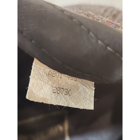 Pendleton VINTAGE 100% Virgin Wool Newsboy Cabbie Plaid Hat Cap Large w/flaws - Picture 5 of 12